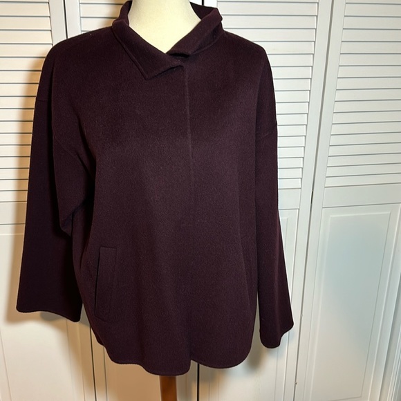 Eileen Fisher wool and cashmere jacket,All Products : American Fashion Style Bags On Sale